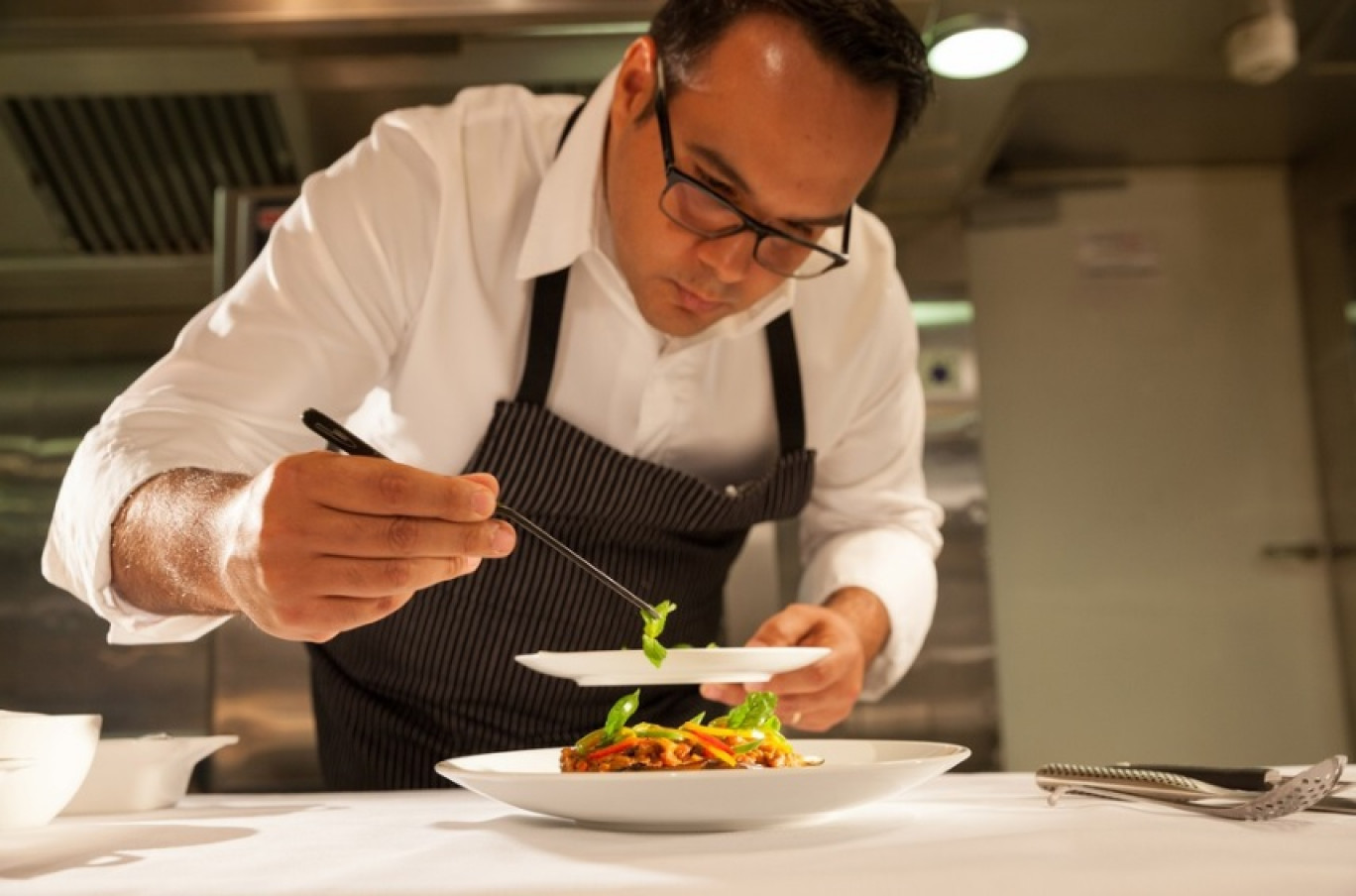 L'étoile verte du Guide Michelin récompense la démarche éco-responsable, locale et durable dans laquelle le restaurant s'engage.