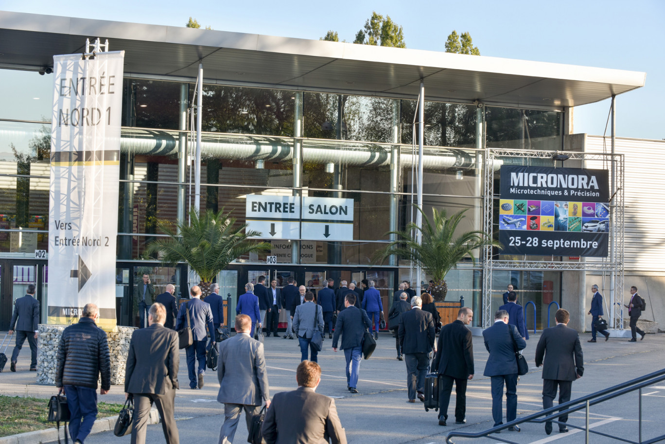 L'entrée du dernier salon physique organisé en 2018.