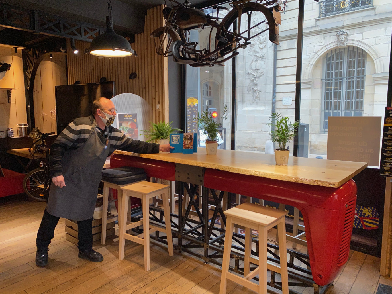 Le Bistrot Burger à Dijon. (@Aletheia Press / Arnaud Morel)