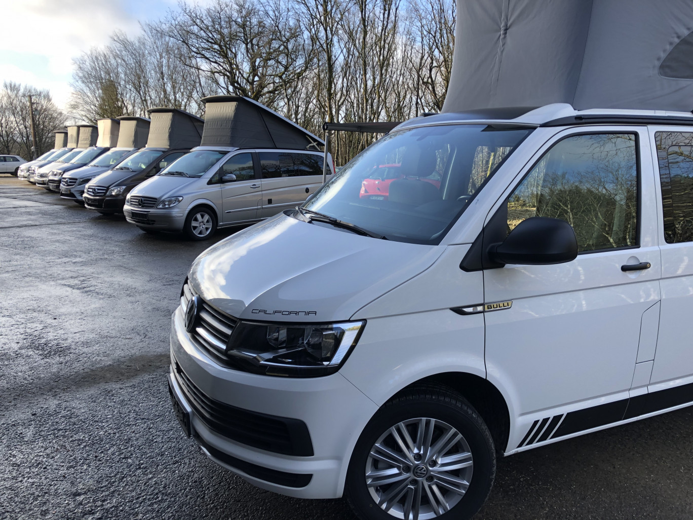 Les vans California de Volkswagen dopent l’activité du garage Brecht. (@Johan Brecht)