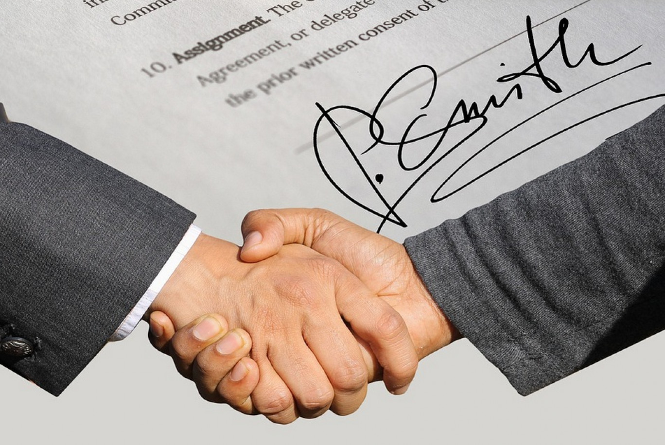 Pôle emploi et l’U2P signent une convention de partenariat.