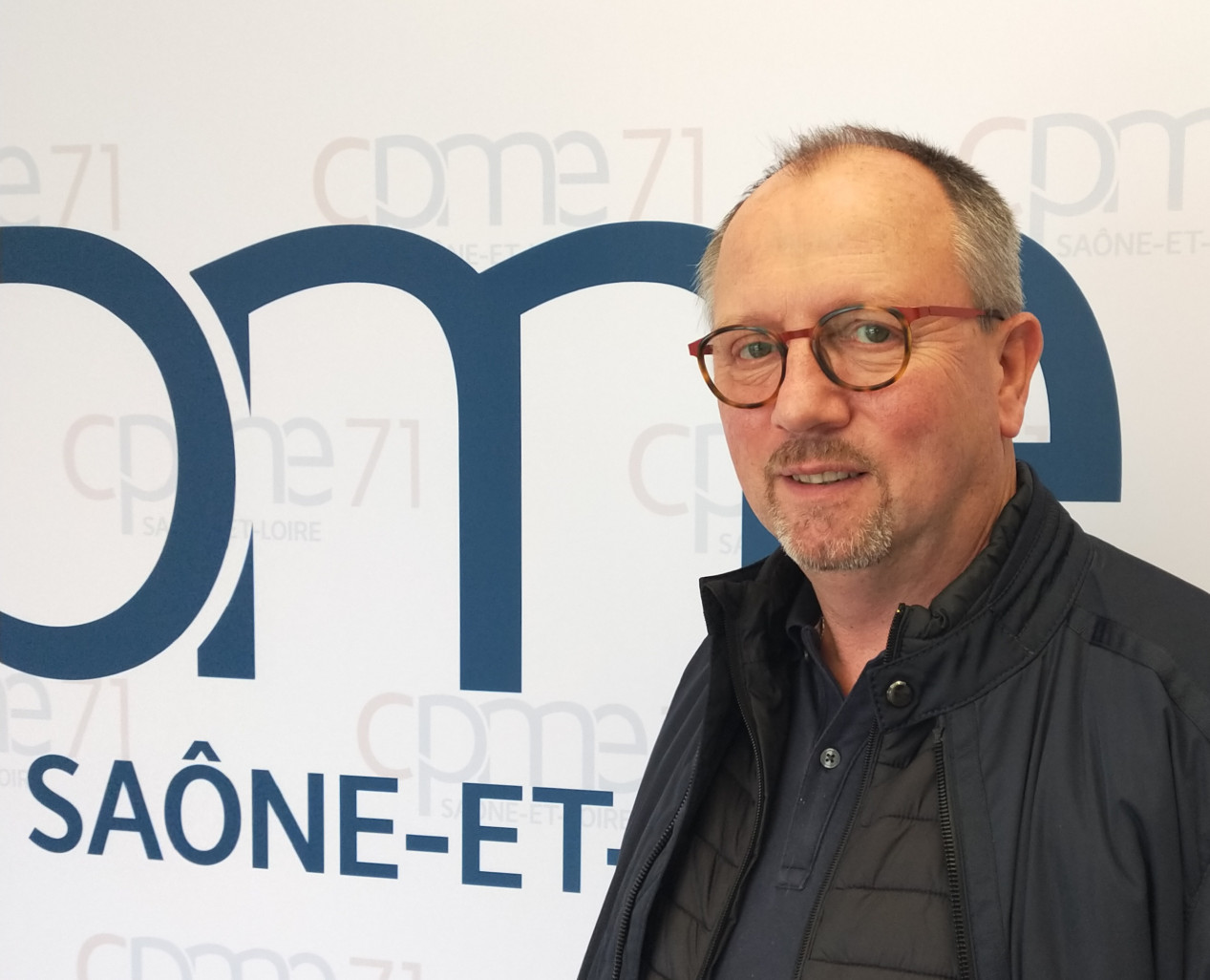 Thierry Buatois, président de la CPME Saône-et-Loire. (© CPME 71)