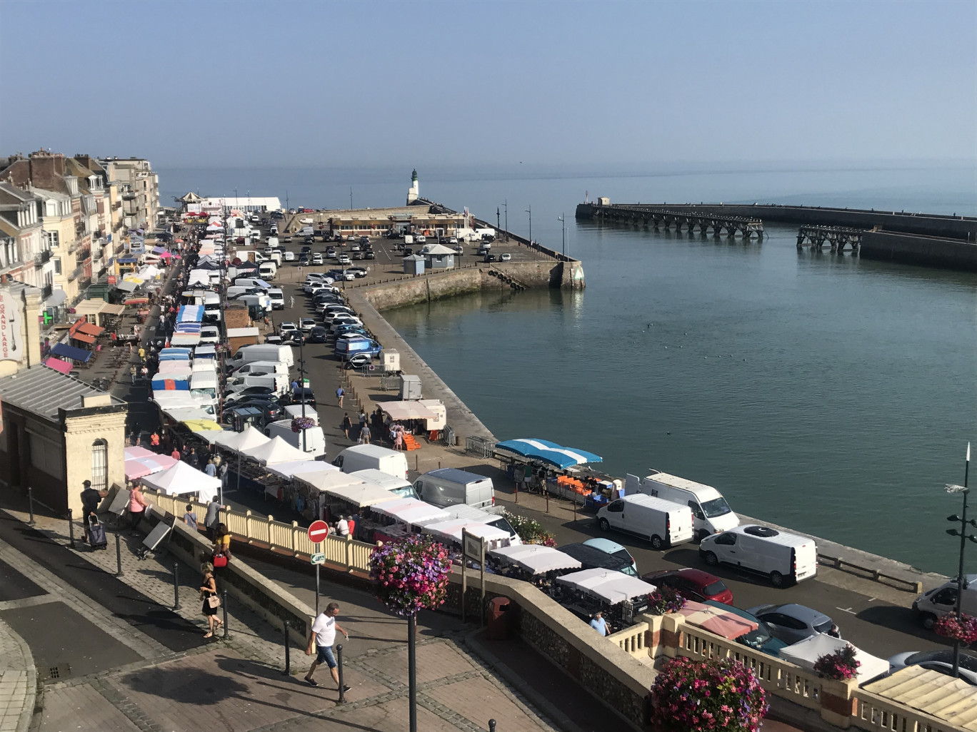 Le marché du Tréport 