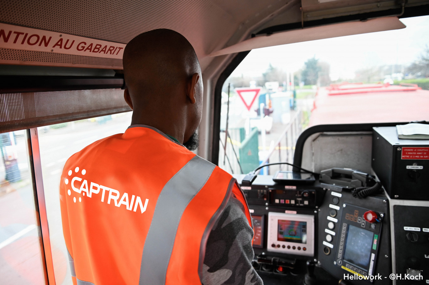 Seules cinq de la quarantaine d’entreprises de fret ferroviaire dispensent des formations de conducteur de ligne comme le fait Captrain. (@ Captrain)