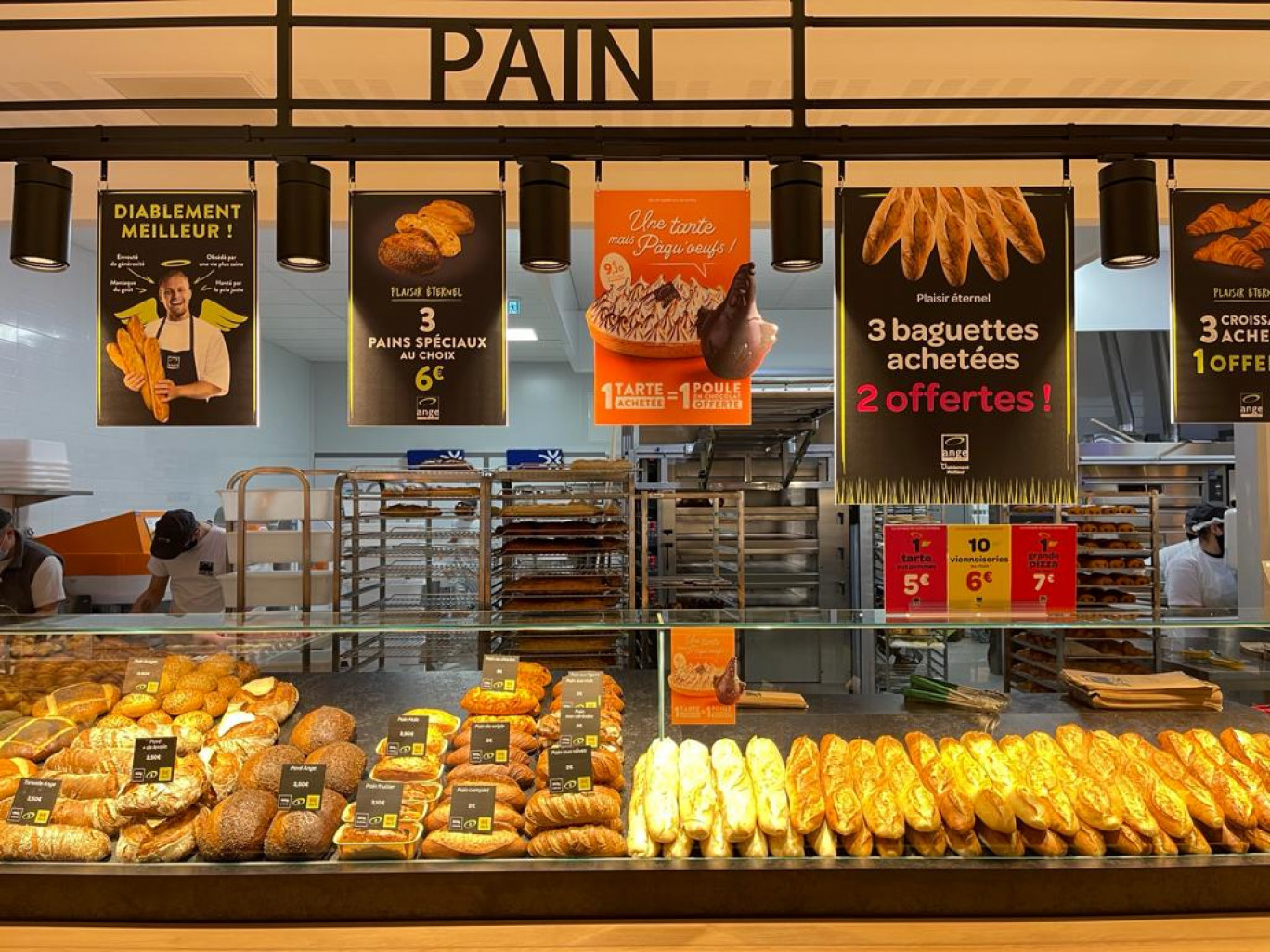 Les boulangeries Ange fabriquent du pain et des produits de snacking qui seront bientôt disponibles dans de nouvelles boutiques du Doubs. (© Boulangerie Ange)