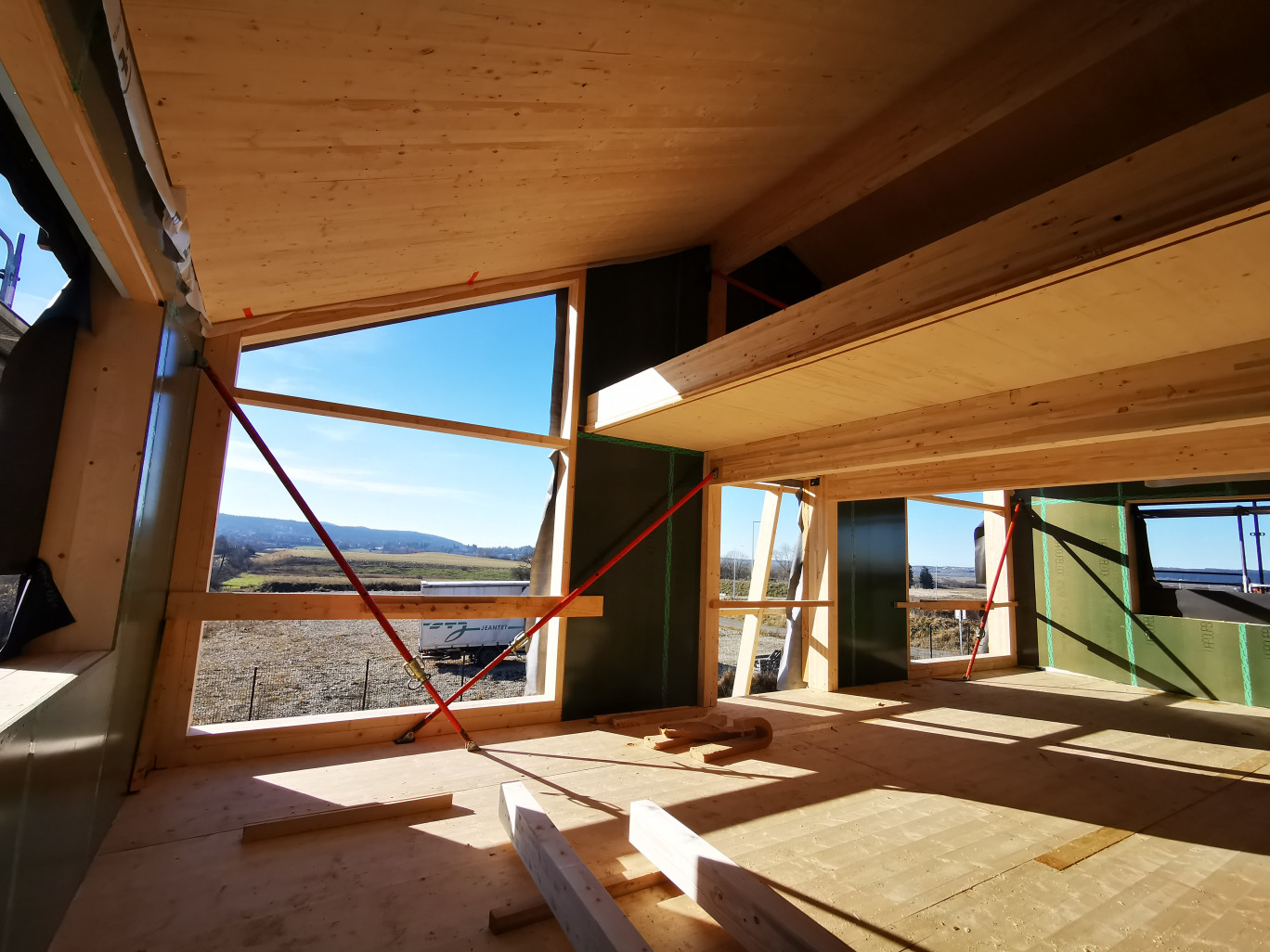 Le bureau d’études Teckicéa construit un bâtiment durable à Pontarlier. (© Atelier d'Architecture Paillard/ Teckicéa)