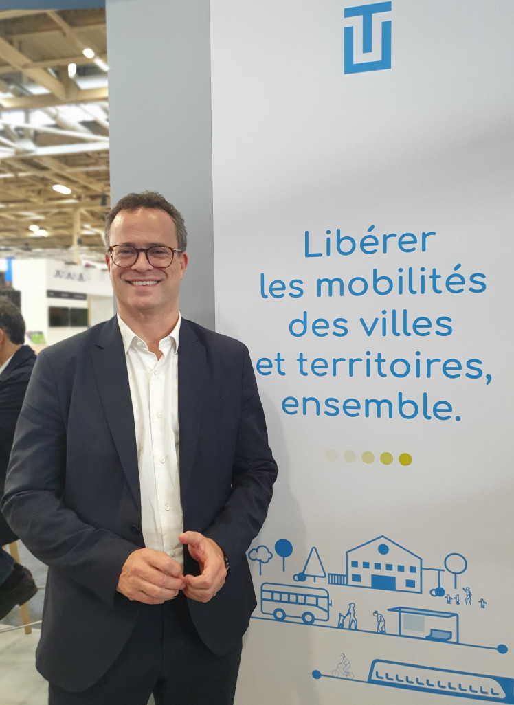 Jérôme Tredan, le nouveau CEO d’Ubitransport. (c) Ubitransport 