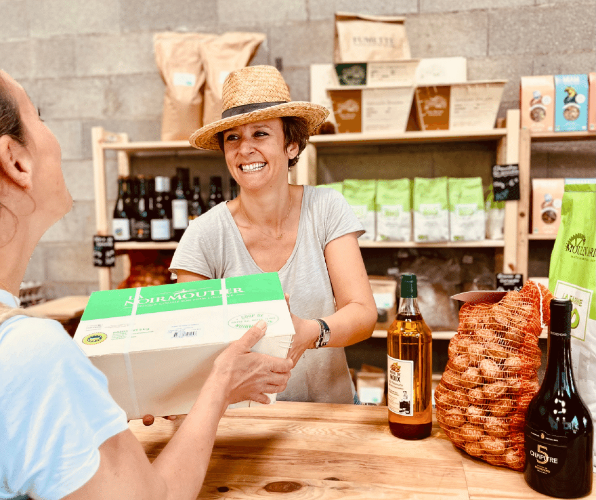 Marie-Lucie Jacquey a créé Idéeal Local pour apporter des produits de qualité au plus près des consommateurs. (Idéeal Local)