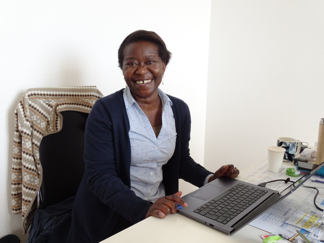 Laëtitia Ngama, fondatrice d’Eden ETTP, veut convaincre les entreprises de profiter du travail à temps partagé pour répondre à leurs besoins en main d’œuvre. (Aletheia Press / Nadège Hubert)