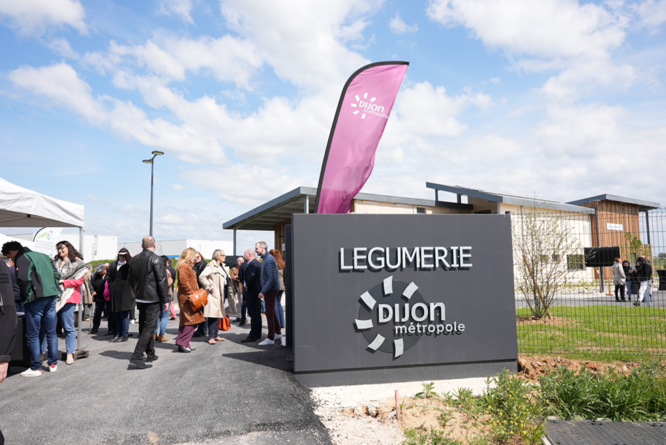 La nouvelle légumerie jouera un rôle majeur dans la stratégie de transition alimentaire de Dijon Métropole. (©Dijon Métropole)