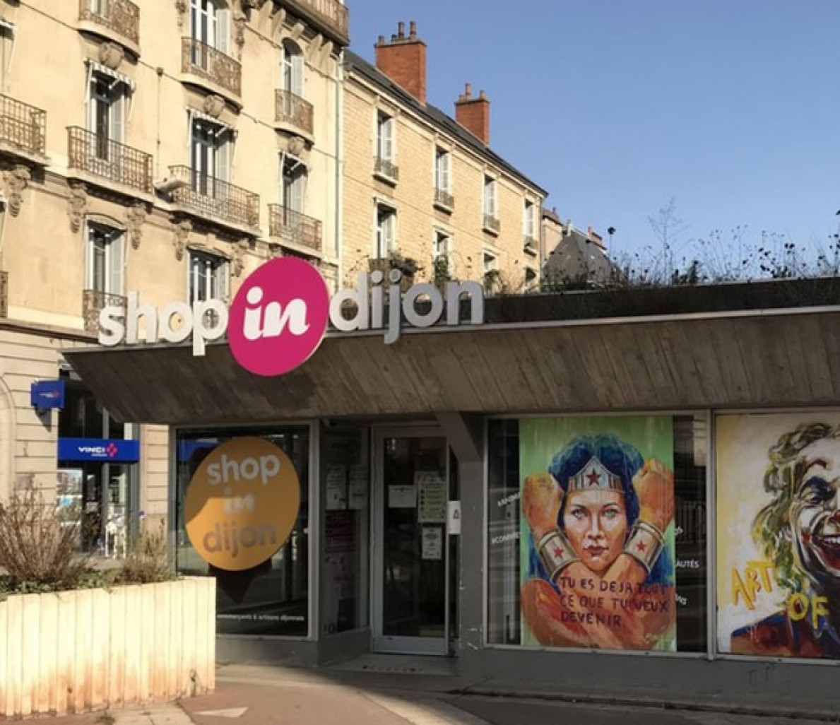 (c) Shop In Dijon.