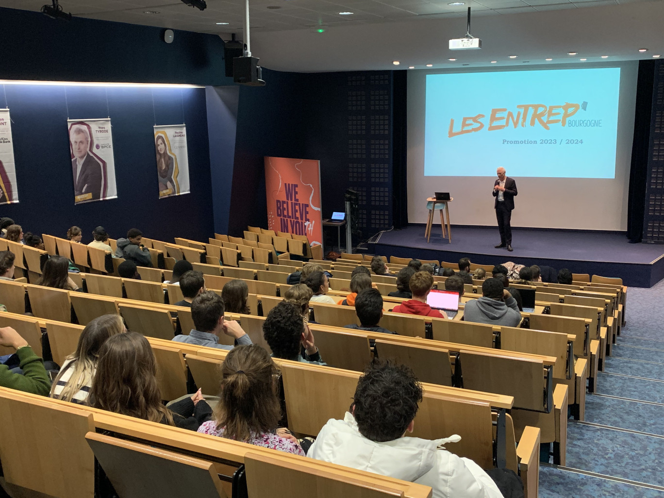 Les Entrep’Bourgogne engagent 175 étudiants dans le dispositif qui vise à se mettre dans la peau d’une équipe d’entrepreneurs pendant 18 semaines. (@Entrep’Bourgogne)