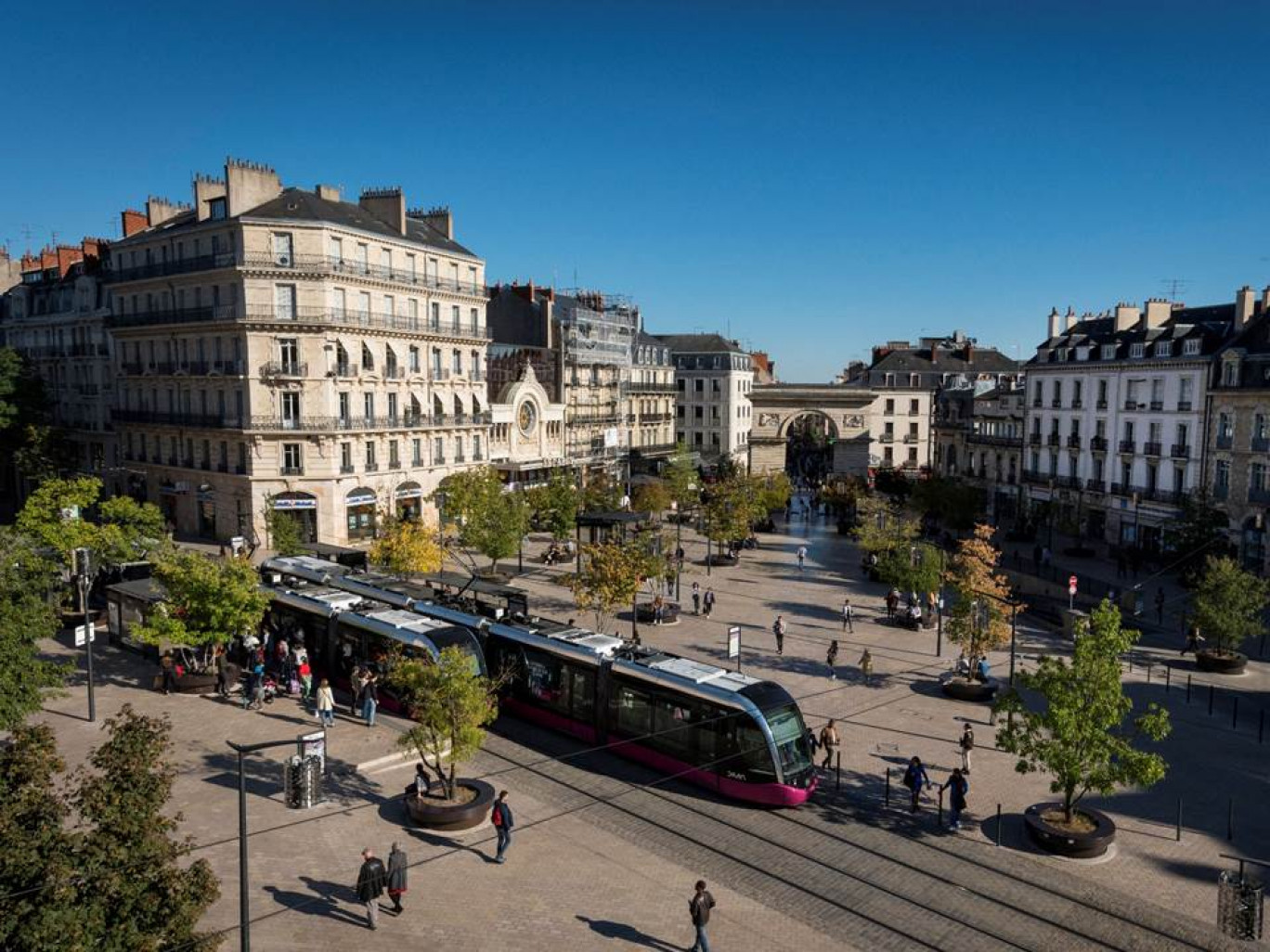 © Dijon Métropole Avec OnDijon, la Métropole veut connecter toutes ses infrastructures pour optimiser leur utilisation, ainsi que les services publics. 