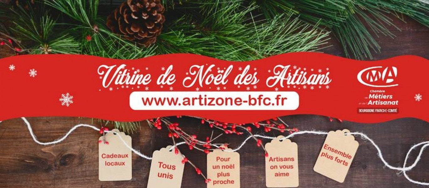 Bourgogne-Franche-Comté : La CMA lance la première vitrine de Noël virtuelle